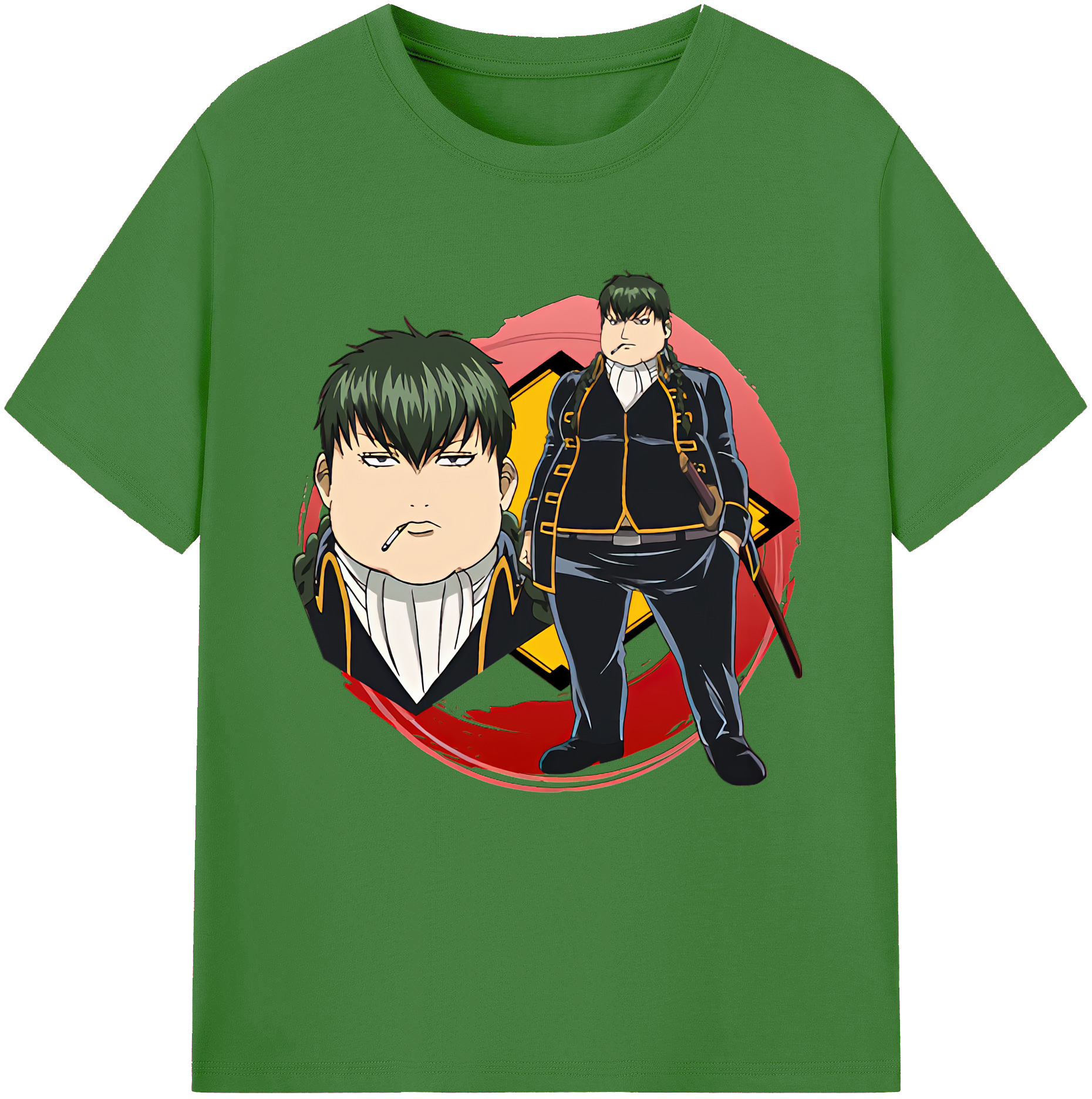 （画像用） ぎんたま 坂田銀時（さかたぎんとき） 神楽 志村新八（しむら しんぱち） GINTAMA Sakata Gintoki Kagura Shimura Shinpachi レディースカジュアルプリントTシャツ（綿100％）